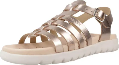 Produktbild von Geox Mädchen Klassische Sandalen J35GSB 000CF C7018 Farbe: Metallics Größe: 33