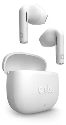Produktbild von SBS TEEARTWSGOPODSW, True Wireless Stereo (TWS), Anrufe/Musik, 50 g, Kopfhörer, Weiß