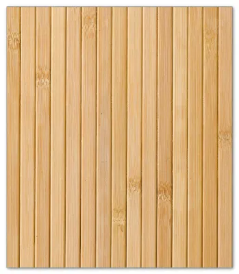 Produktbild von Wallario Herdabdeckplatte aus Glas, Größe 52 x 60 cm 1-teilig, Motiv Holzpanele hell