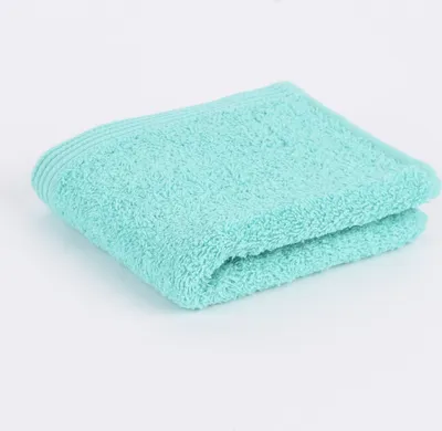 Produktbild von Premium-Frottee Handtuch 100% Baumwolle 580g/qm helltürkis Größe Gästetuch 30 x 50 cm