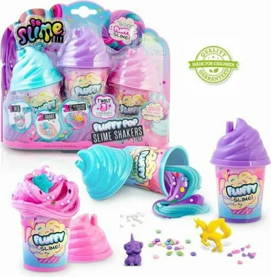 Produktbild von Knetspiel Canal Toys Fluffy Slime Kit
