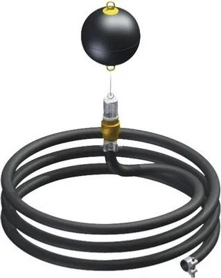 Produktbild von Schwimmender Ansaugfilter GreenLife inkl. 10 m Saugschlauch