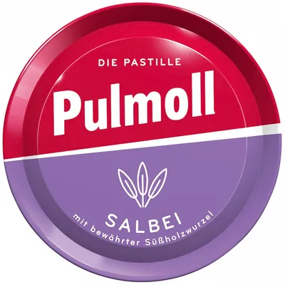 Image de Pastilles contre la toux Pulmoll Sauge et vitamine C 1 boîte Contenu 75g