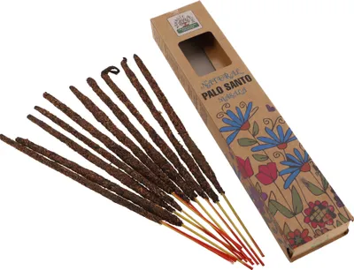 Immagine prodotto di Bastoncini di incenso naturale ORKAY arrotolati a mano dall'India del Sud - Palo Santo Masala, marrone, 23*4,5*2 cm, bastoncini di incenso indiano