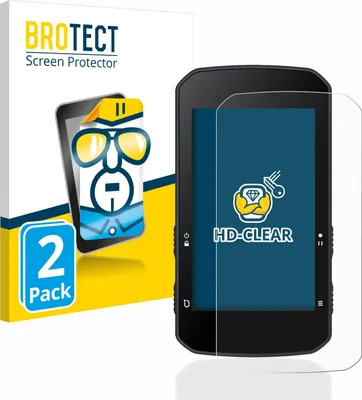 Produktbild von 2x Für Bryton Rider 750 Schutzfolie BROTECT Displayschutz Display Schutz Folie Klar Transparent