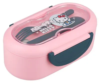Image de Boîte à lunch Bento Hello Kitty avec plats