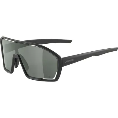 Produktbild von Alpina Sports BONFIRE Q-LITE, Multisportbrille, Unisex, Vollrand, Schwarz, Kunststoff, Schwarz