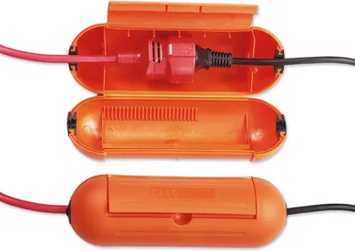 Produktbild von Wasserdichte elektrische Schutzbox Orange - Electraline
