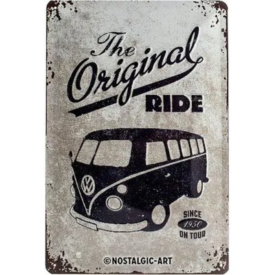 Produktbild von Nostalgic-Art - Blechschild 20 x 30cm - Volkswagen - VW Bulli - The Original Ride