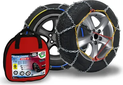Produktbild von Compass Schneeketten SNOW 12mm für Reifen 245/45 R20 ÖNORM,  (150) 1 Paar, Extra Stark