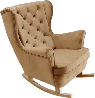 Produktbild von DomoHome Relaxsessel Armlehnensessel Armlehnen Fernsehsessel Loungesessel Polstersessel Couchsessel Armsessel Chair Wohnzimmersessel Ohrensessel | 102x81x95cm | Beige_29806