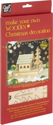 Obrázok produktu pre CRAFT ID Drevené 3D puzzle Chalúpka