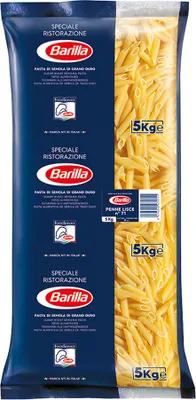 Produktbild von 3x Pasta Barilla - Ristorante - Penne Lisce N.71 - 5kg - Italienische Nudeln