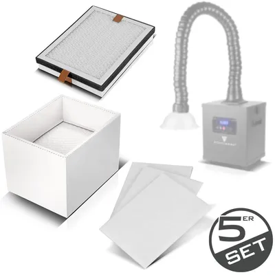 Obrázok produktu pre STAHLWERK filtračná súprava FE 150 ST odsávacia jednotka 3 predfiltre HEPA H13 filter s aktívnym uhlím