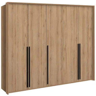 Produktbild von Masseno Drehtürenschrank AZIR 255/217/65 cm 4-türig Eichefarben
