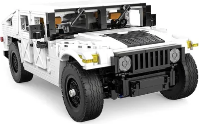 Produktbild von Deqube 1:12 Humvee Off-road Bauspiel 1386 Stücke Mehrfarbig  Mehrfarbig One Size