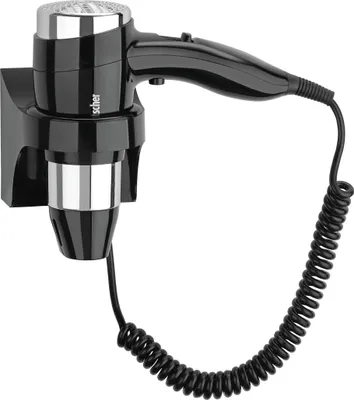 Produktbild von Bartscher 1600S Hotelhaartrockner 1600Watt 3 Leistungsstufen Kaltstufe