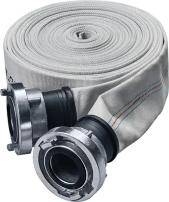 Produktbild von Bauschlauch mit Storz B ; 20m-Rolle synthetisch u. innengummiert