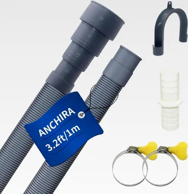 Produktbild von Ablaufschlauch Verlängerung 1m für Waschmaschinen und Geschirrspüler