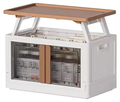 Produktbild von Faltbare Aufbewahrungsbox - Multifunktionale Aufbewahrung - Mit Deckel - Platzsparendes Design