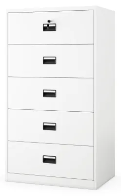 Produktbild von Aktenschrank Hängeregisterschrank Metallschrank Hängeregistraturschrank Ordnerschrank SARA XL V5, 900 x 1620 x 600 mm