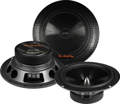 Immagine prodotto di Coppia di altoparlanti MUSWAY WOOFER 16,5 cm ME-6.2W Sistema di altoparlanti auto Hifi