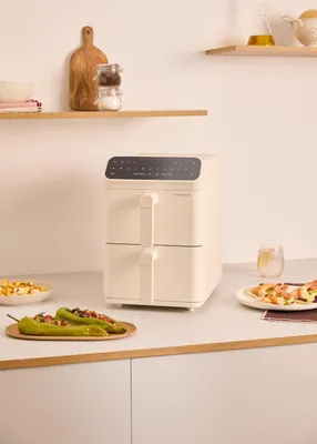 Produktbild von AIR FRYER DUAL STACK - 11,2 L Heißluftfritteuse mit zwei Ebenen und unabhängiger Steuerung