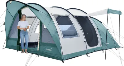 Produktbild von Skandika Tunnelzelt Egersund 5 XL Sleeper Protect