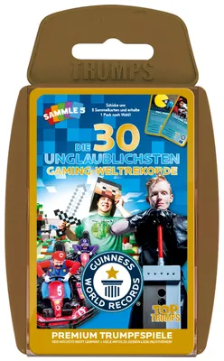 Image de Top Trumps Guinness World Records - Les 30 records mondiaux de jeu les plus incroyables