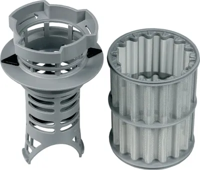Produktbild von easyPART passend für 00645038 BOSCH NEU Sieb Feinsieb + Grobsieb Filter Spülmaschine Siemens