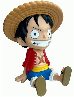 Produktbild von Plastoy One Piece Spardose Ruffy 18 cm