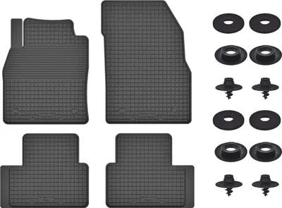 Produktbild von Gummimatten Mit Stoppern Für: Volvo Xc60 Ii (2017-) Schwarz Set