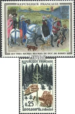 Produktbild von Briefmarken Frankreich 1965 Mi 1523,1524 (kompl.Ausg.) postfrisch Gemälde