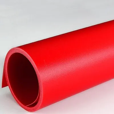 Produktbild von Fotohintergrund PVC rot 68 x 130cm