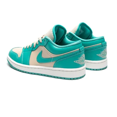 Image de Nike Air Jordan 1 Low Tropical Teal Sanddrift/Washed Teal-Sail - 37,5 (EU)