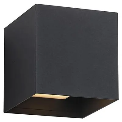 Zdjęcie produktu dla Kinkiet zewnętrzny KADO, dwuwiązkowy, kolor antracytowy, gniazdo E27, stopień ochrony IP65, nowoczesny design aluminiowy - Rossini Group