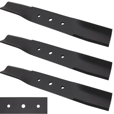 Obrázek produktu pro Nože na sekačku 3 kusy, délka 37 cm, celková délka 112 cm, vhodné pro sekačku STIGA Pony, čísla dílů: 1134045600, 1134900101