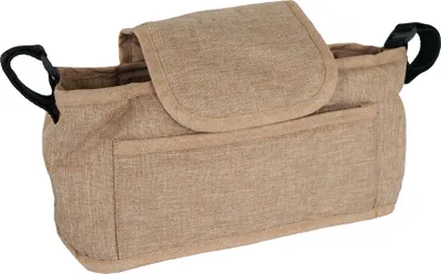 Produktbild von Haustierwagen Fronttasche – gewebtes Beige