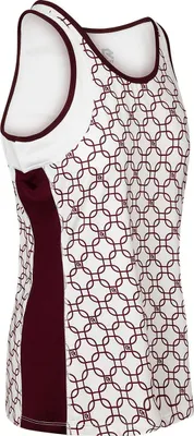 Produktbild von Robey Tennis Dropshot Singlet Damen - Weiß / Bordeaux | Größe: XL