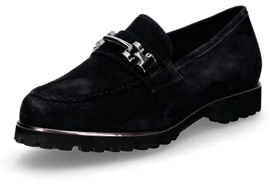 Produktbild von Sioux Damen Slipper Meredith-752-H dunkelblau 6,5