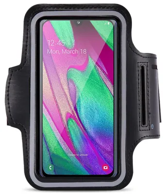 Produktbild von Fitnesstasche für Samsung Galaxy A40 Jogging Tasche Hülle Sport Lauf Armband