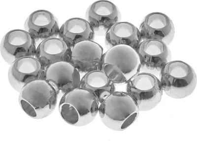 Immagine prodotto di Perline itoshii, 20 pezzi, argento