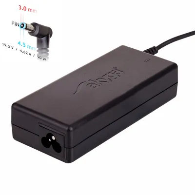 Zdjęcie produktu dla Zasilacz sieciowy Akyga AK-ND-26 do notebooka 19,5V/4,62A 90W 4.5x3.0mm + pin