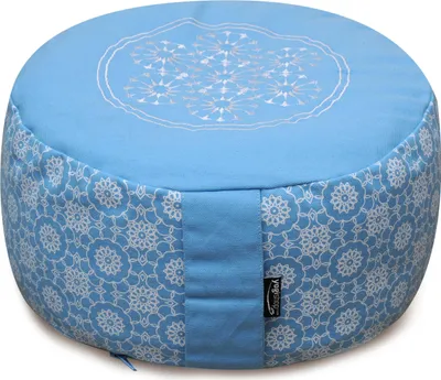 Produktbild von Meditationskissen rund - vintage - organic Baumwolle - ø 30cm x 15 cm
