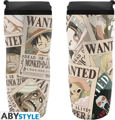 Immagine prodotto di ONE PIECE - Tazza da viaggio "Wanted