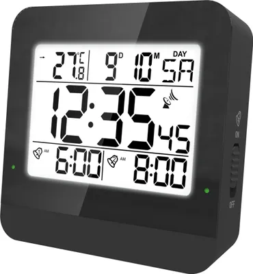 Produktbild von Funkwecker mit Temperaturnazeige