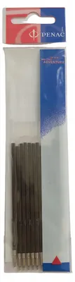 Produktbild von Penac Kugelschreibermine Schwarz 12 Stück Modell BR-107-06