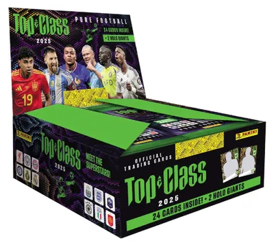 Produktbild von FIFA Top Class 2025 Trading Cards Fat Packs Display (10)