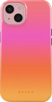 Zdjęcie produktu dla Burga, etui MagSafe do iPhone 15 Elegancki motyw Sunset Club, kolorowe