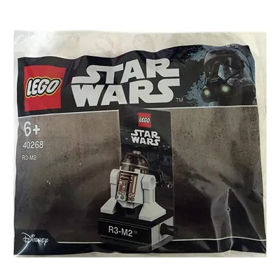 Produktbild von Lego 40268 Star Wars R3-M2 Droide Roboter Figur inkl. Aufsteller Polybag Beutel